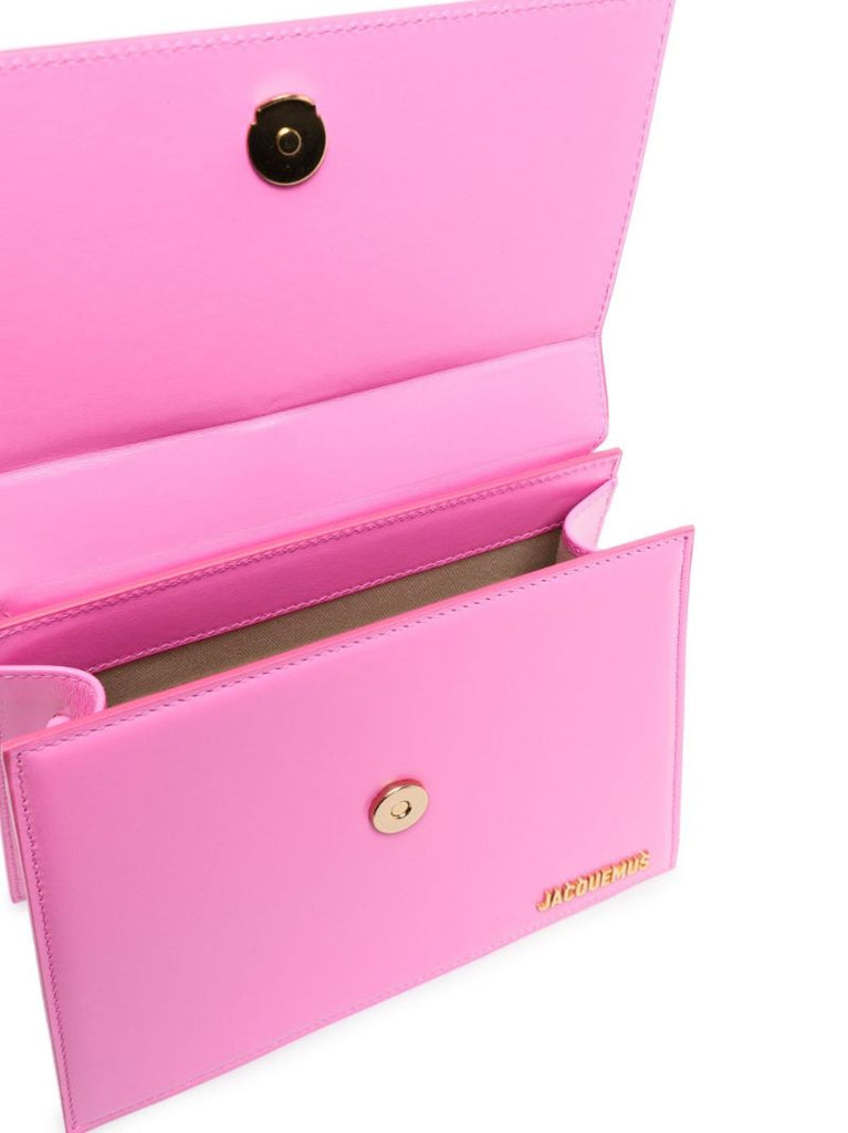Pink Le Grand Chiquito Leather Top Handle Bag