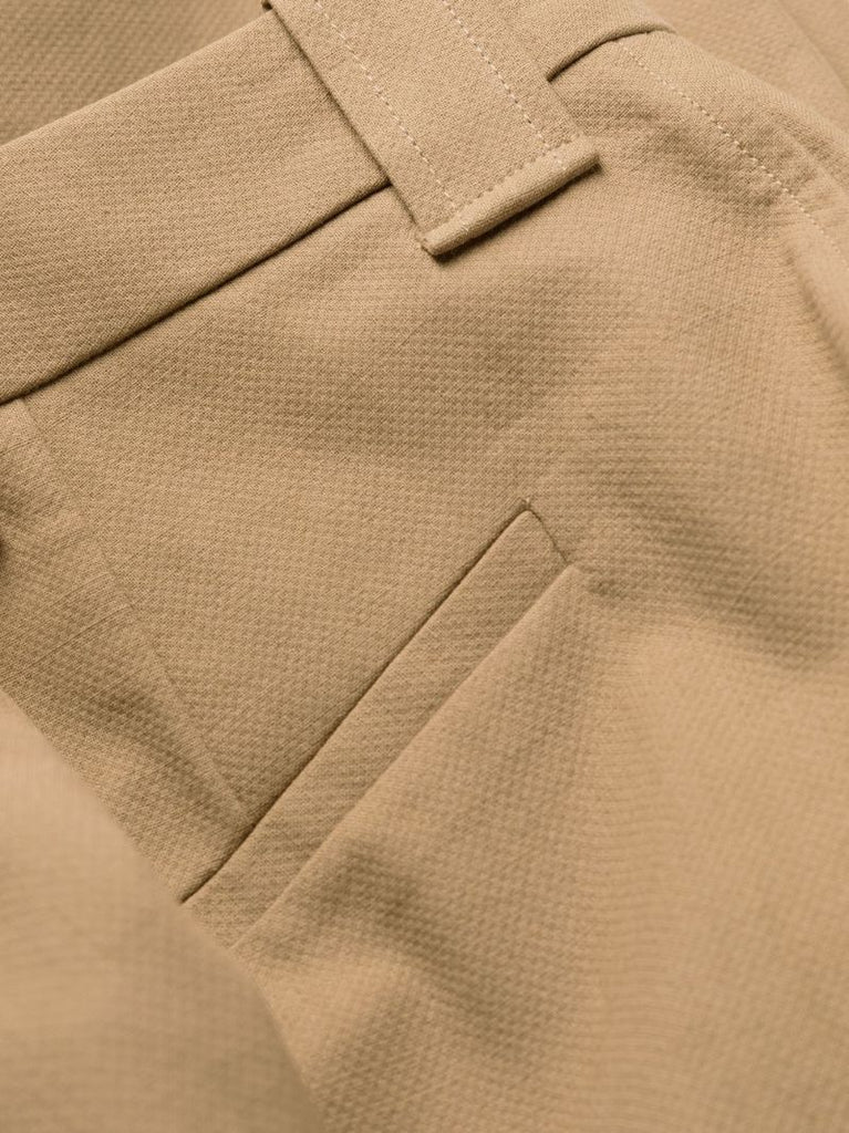 Neutral Organic Cotton Tapered Trousers