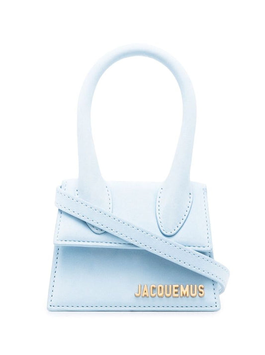 Blue Le Chiquito Leather Mini Bag
