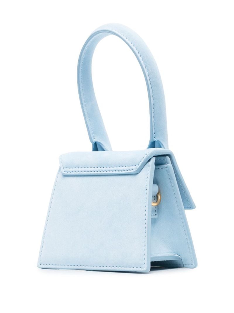 Blue Le Chiquito Leather Mini Bag