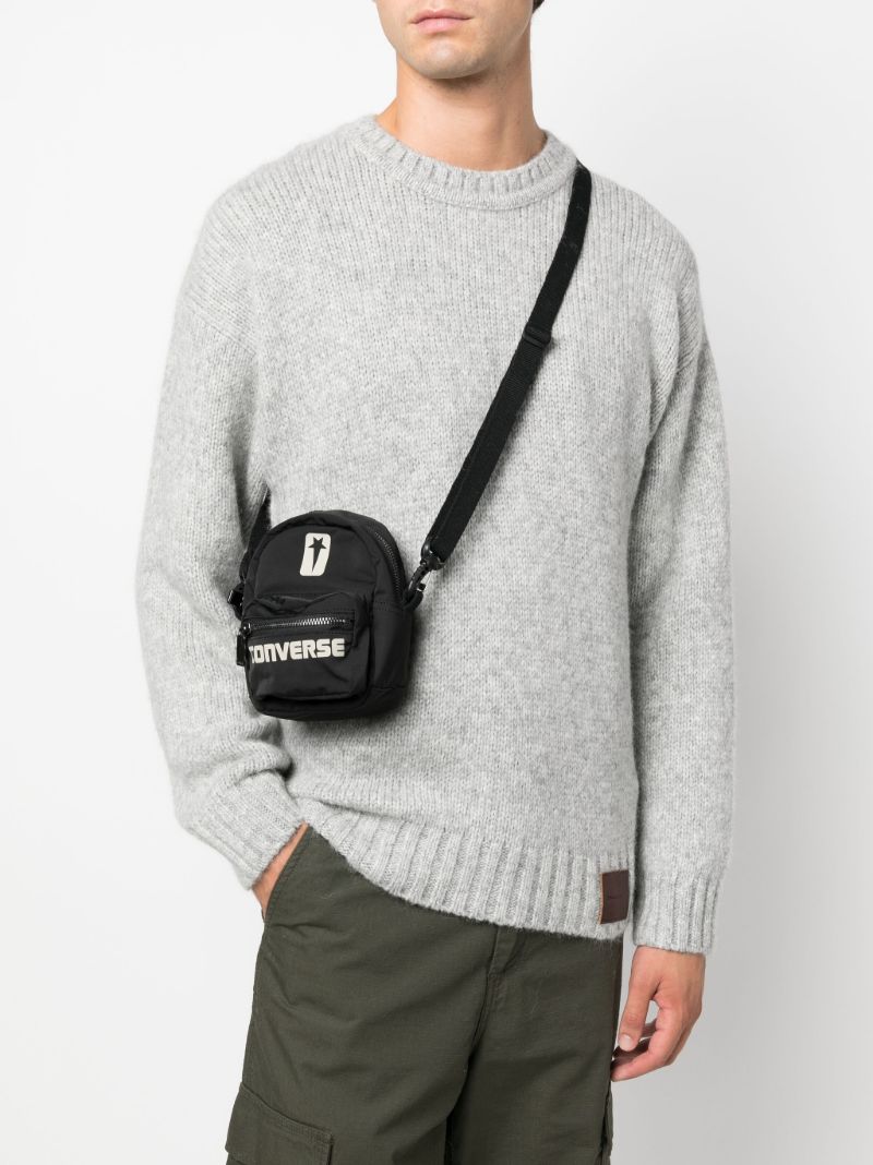 X Converse Black Mini Crossbody Bag