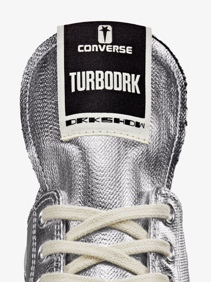 X Converse Silver Turbodrk Chuck 70 Sneakers