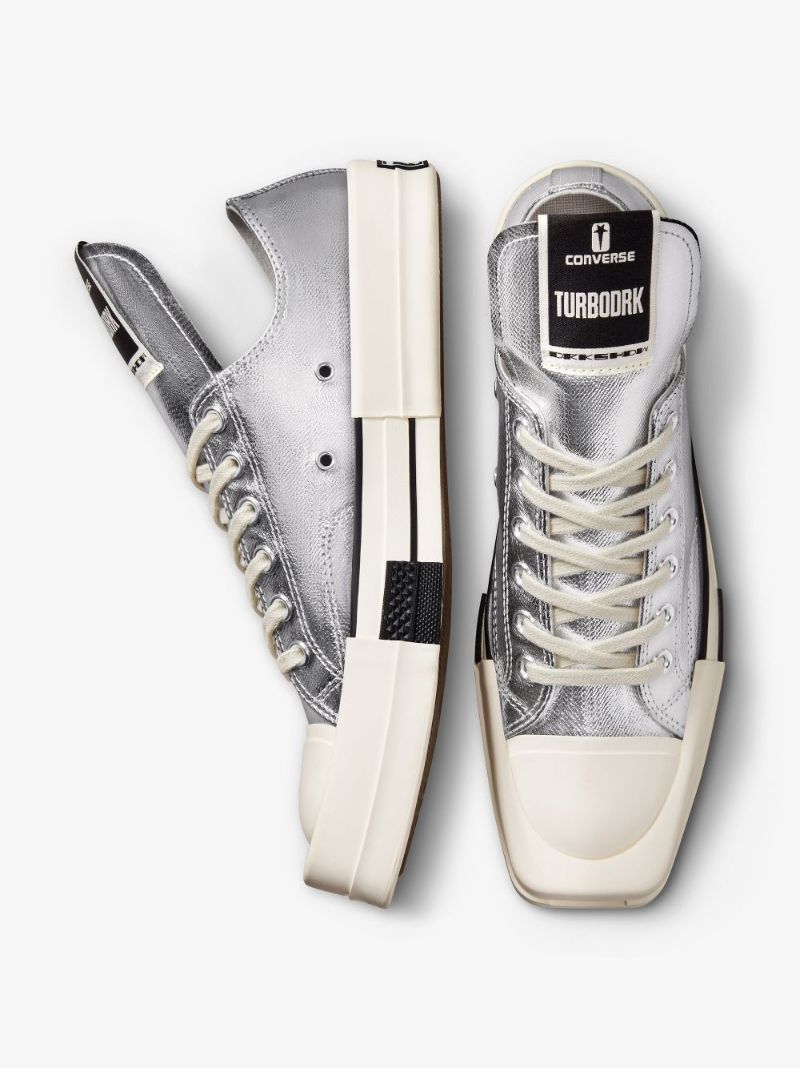 X Converse Silver Turbodrk Chuck 70 Sneakers