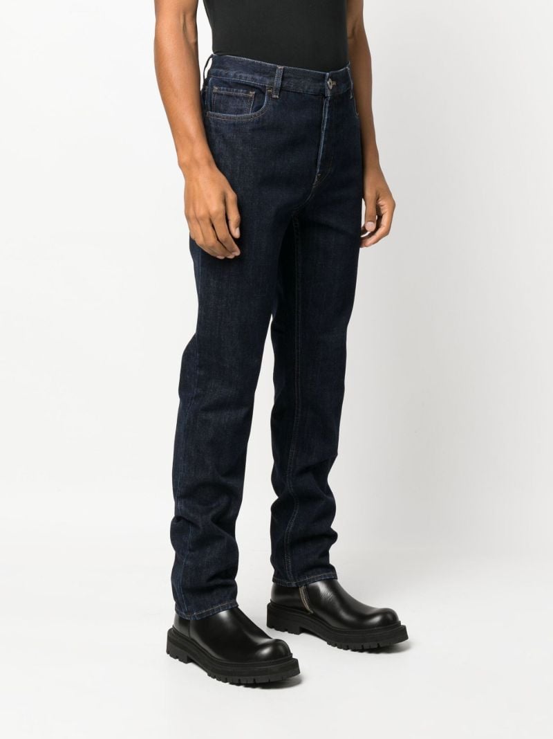 Blue Straight Leg Jeans