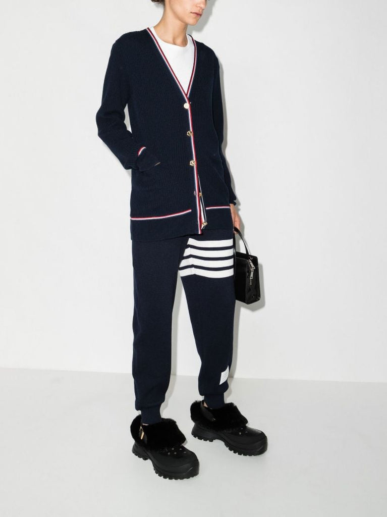 Blue Classic 4-bar Track Pants