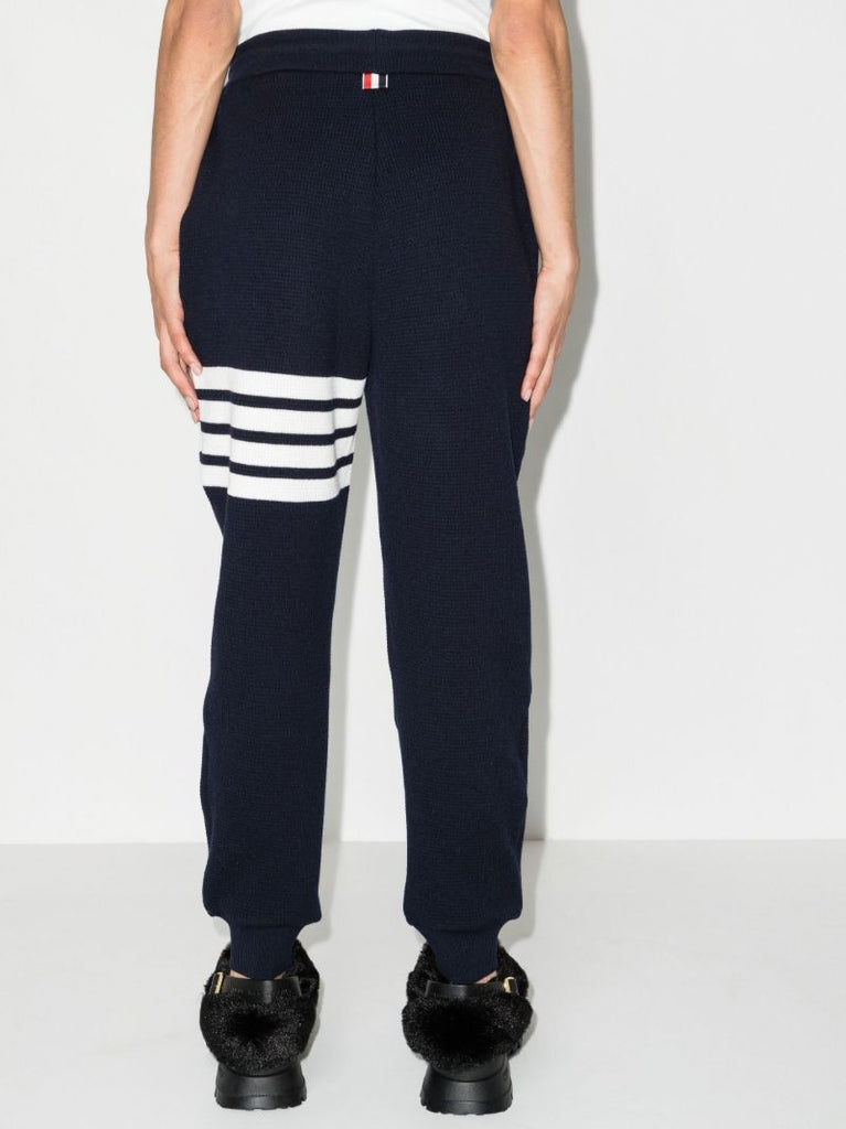 Blue Classic 4-bar Track Pants