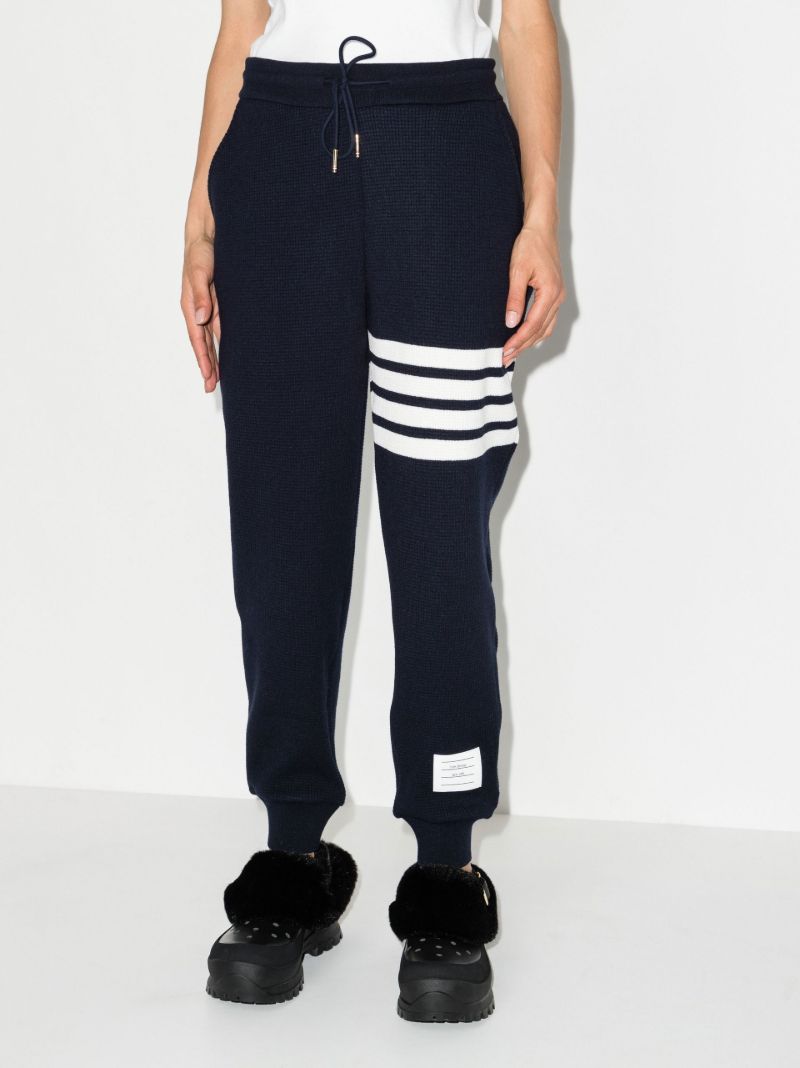 Blue Classic 4-bar Track Pants