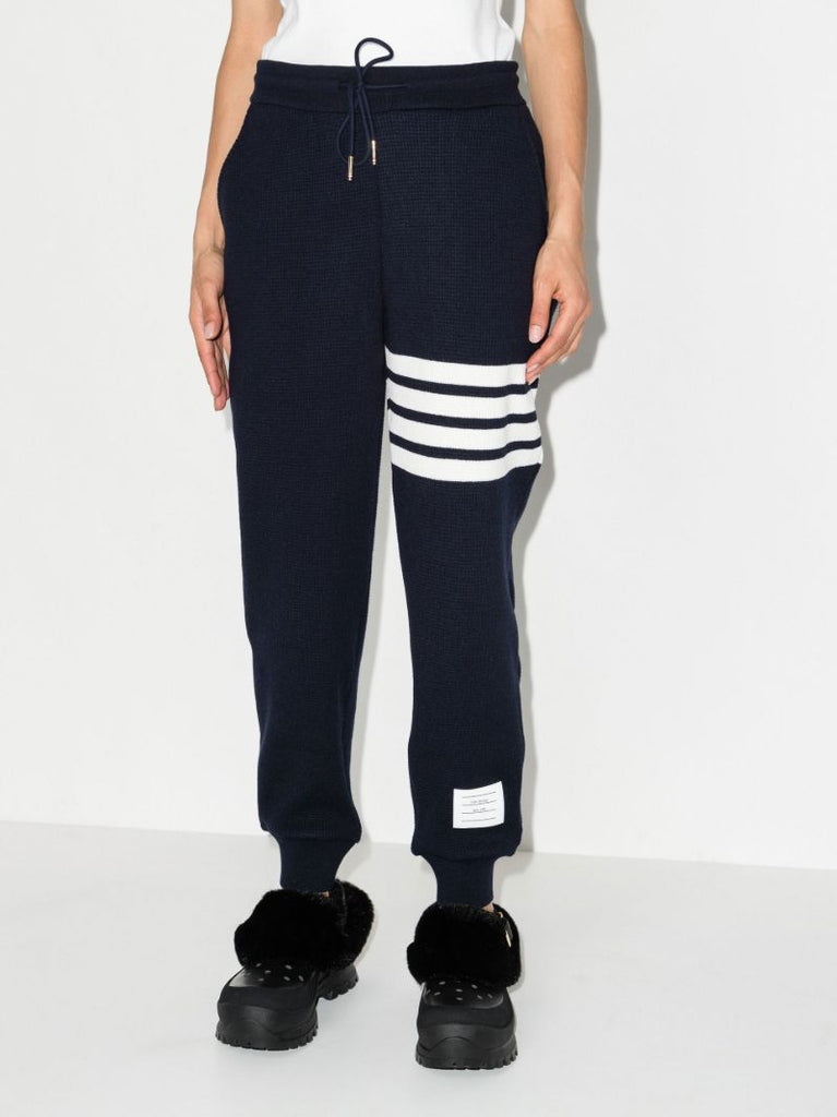Blue Classic 4-bar Track Pants