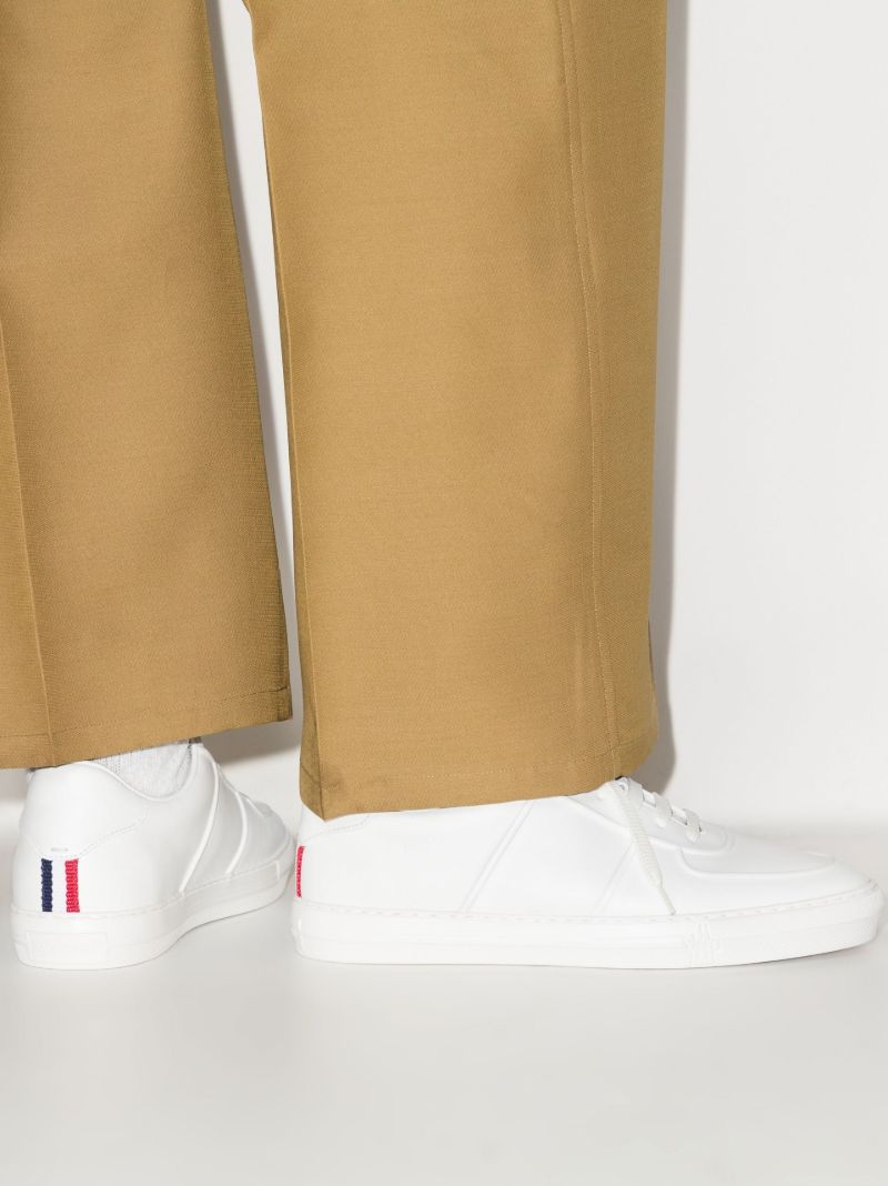 White Neue York Leather Sneakers