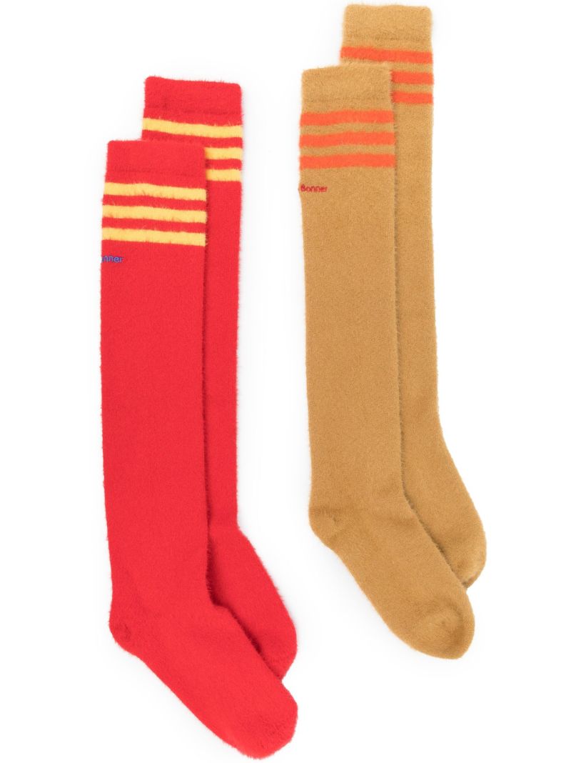 X Wales Bonner Red Logo Socks Set