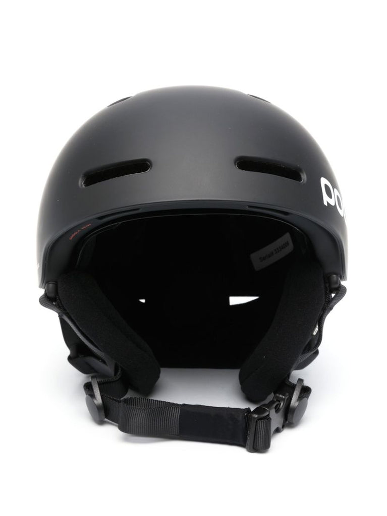 Black Fornix Logo Print Helmet