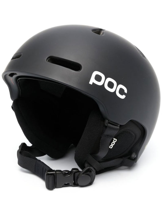 Black Fornix Logo Print Helmet