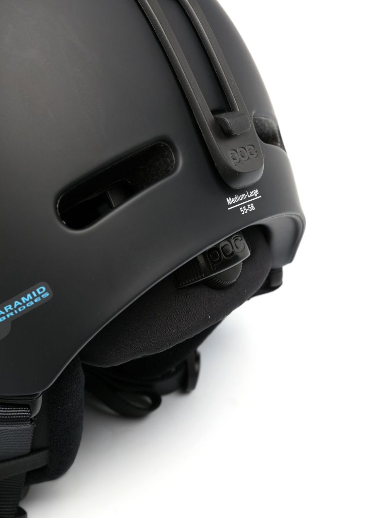 Black Fornix Logo Print Helmet