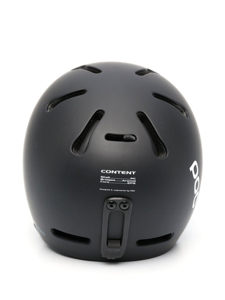 Black Fornix Logo Print Helmet