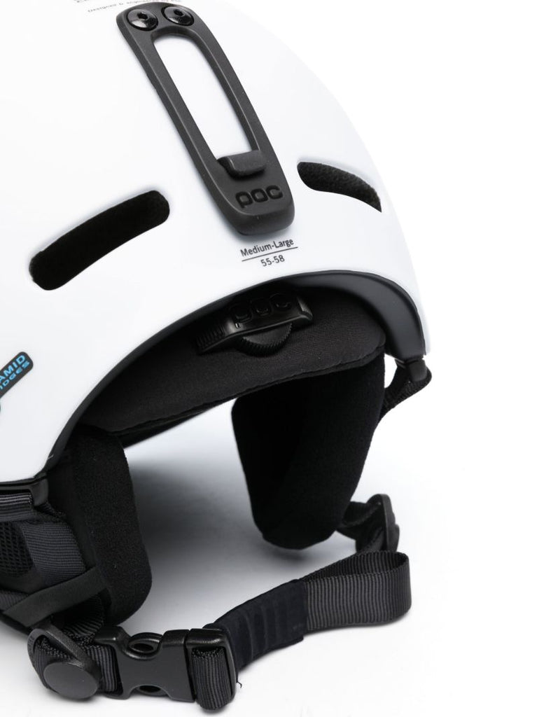 White Fornix Ski Helmet