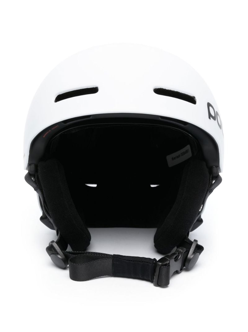 White Fornix Ski Helmet