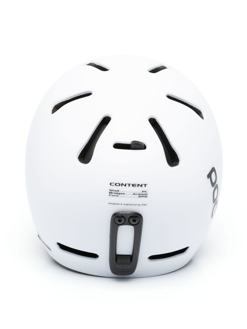 White Fornix Ski Helmet