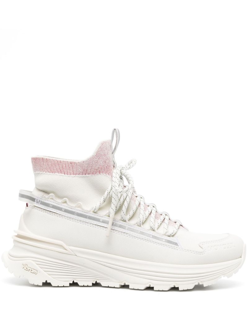 White Monte High-top Sneakers