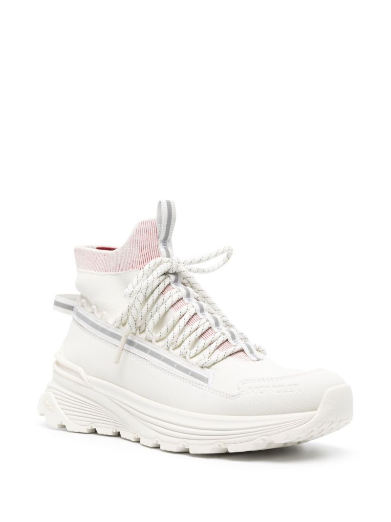 White Monte High-top Sneakers