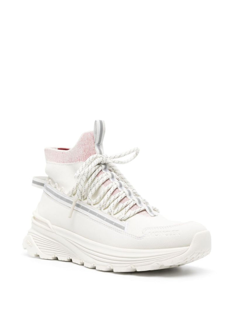 White Monte High-top Sneakers
