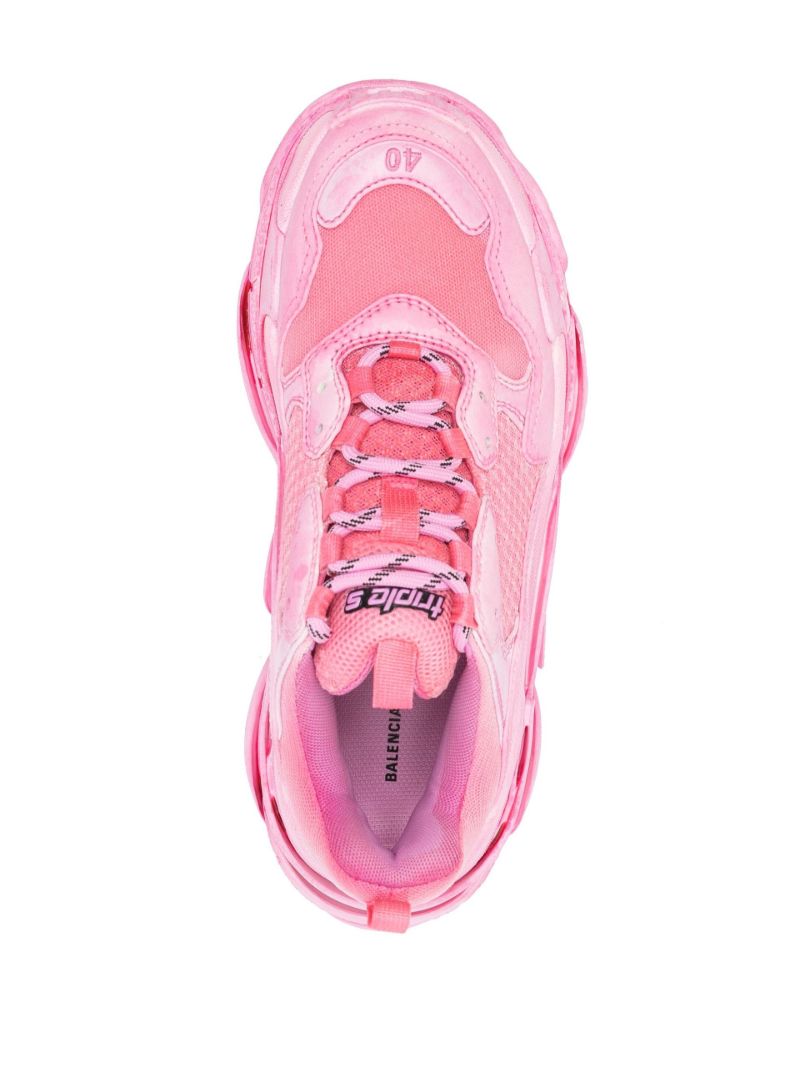 Pink Triple S Sneakers