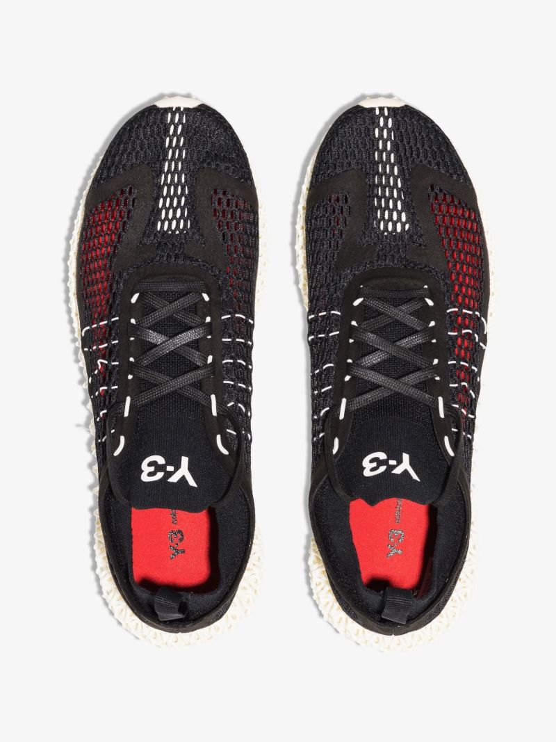 Black Runner 4d Halo Sneakers