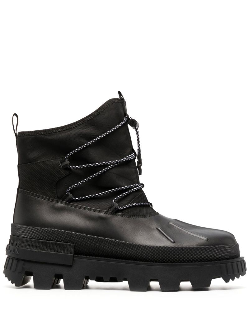 Black Mallard Lace-up Boots