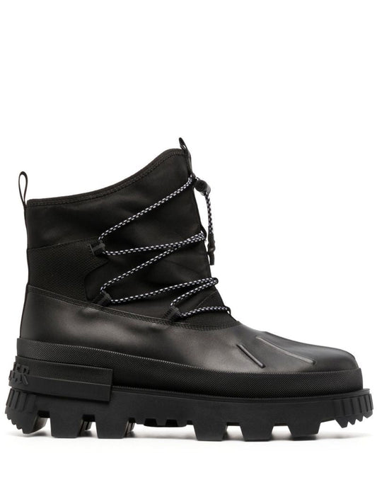 Black Mallard Lace-up Boots