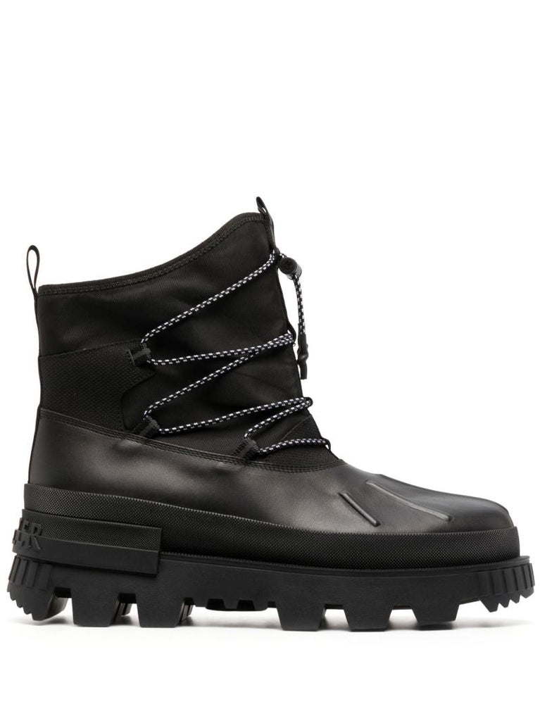 Black Mallard Lace-up Boots