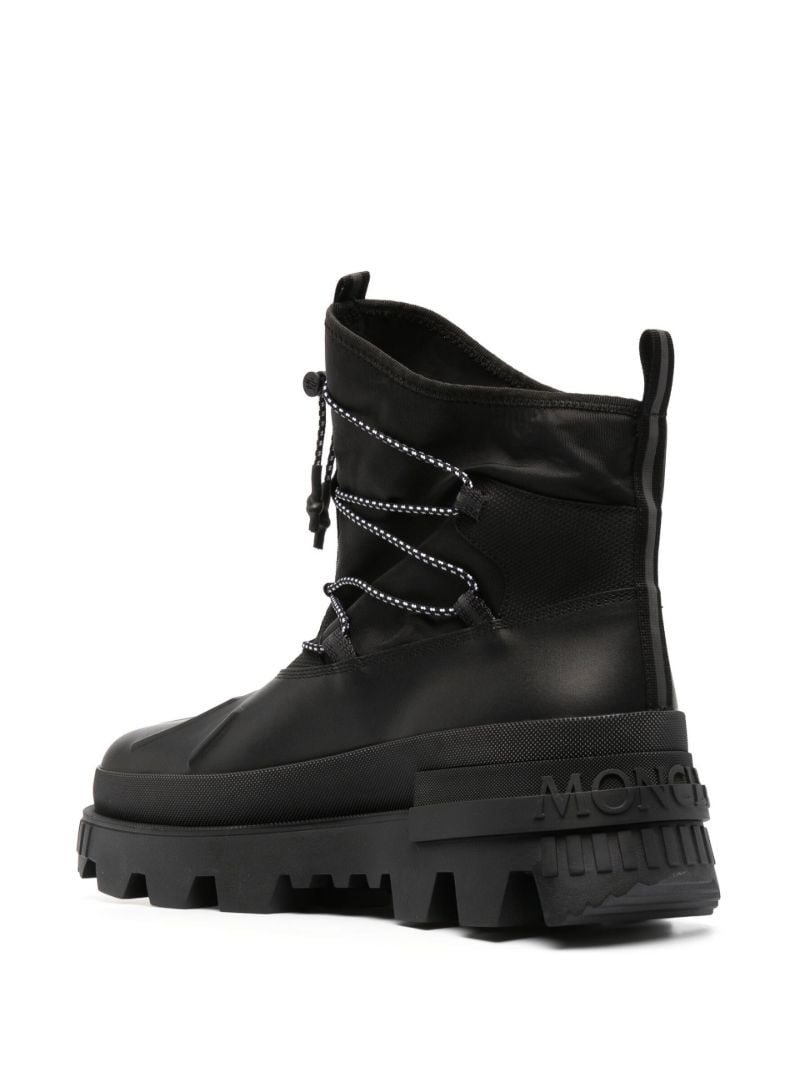 Black Mallard Lace-up Boots