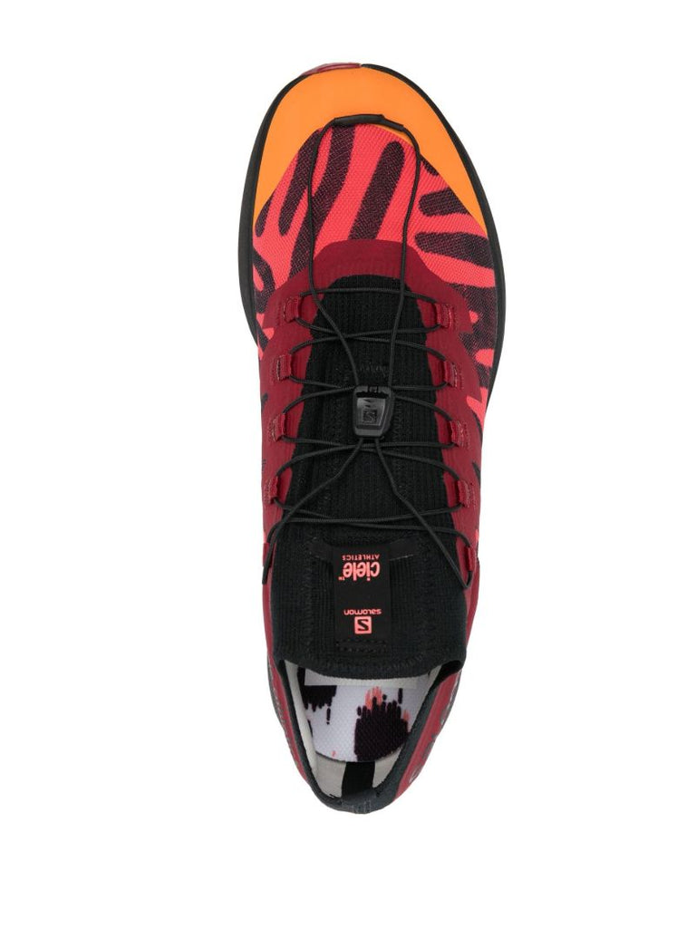 X Ciele Athletics Red Pulsar Trail Pro Sneakers