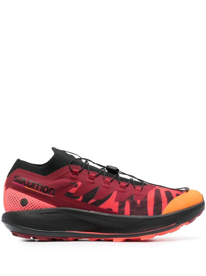 X Ciele Athletics Red Pulsar Trail Pro Sneakers