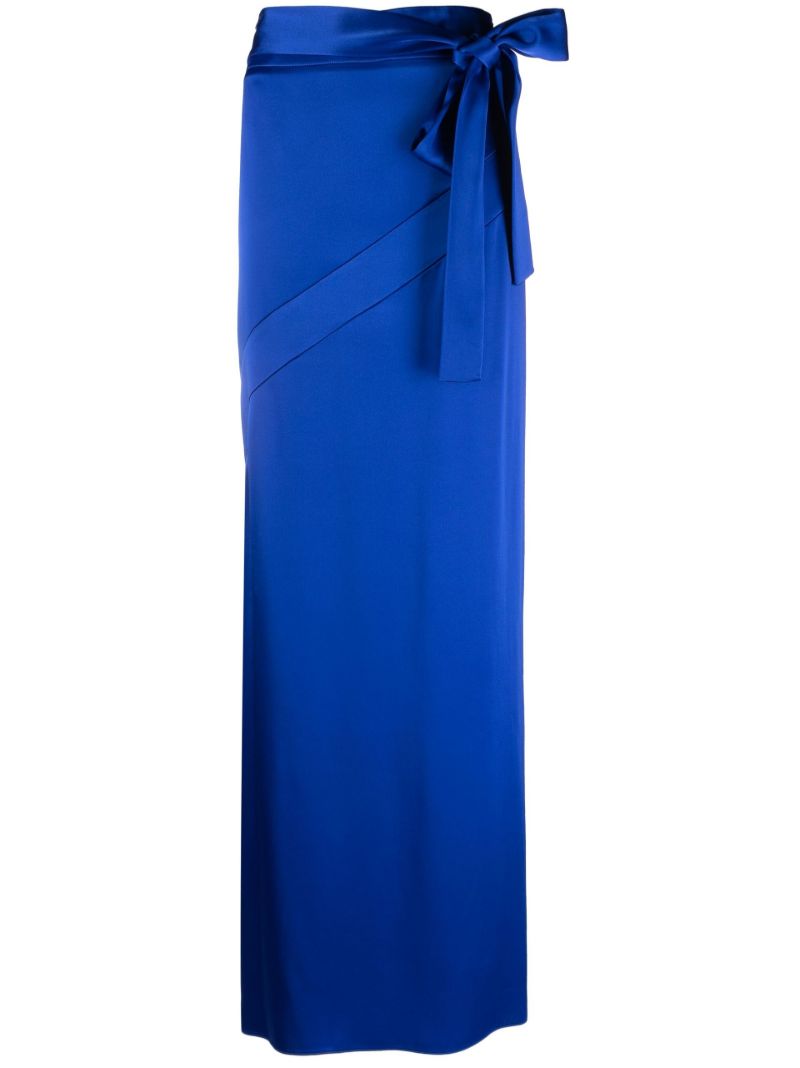 Blue Maxi Skirt