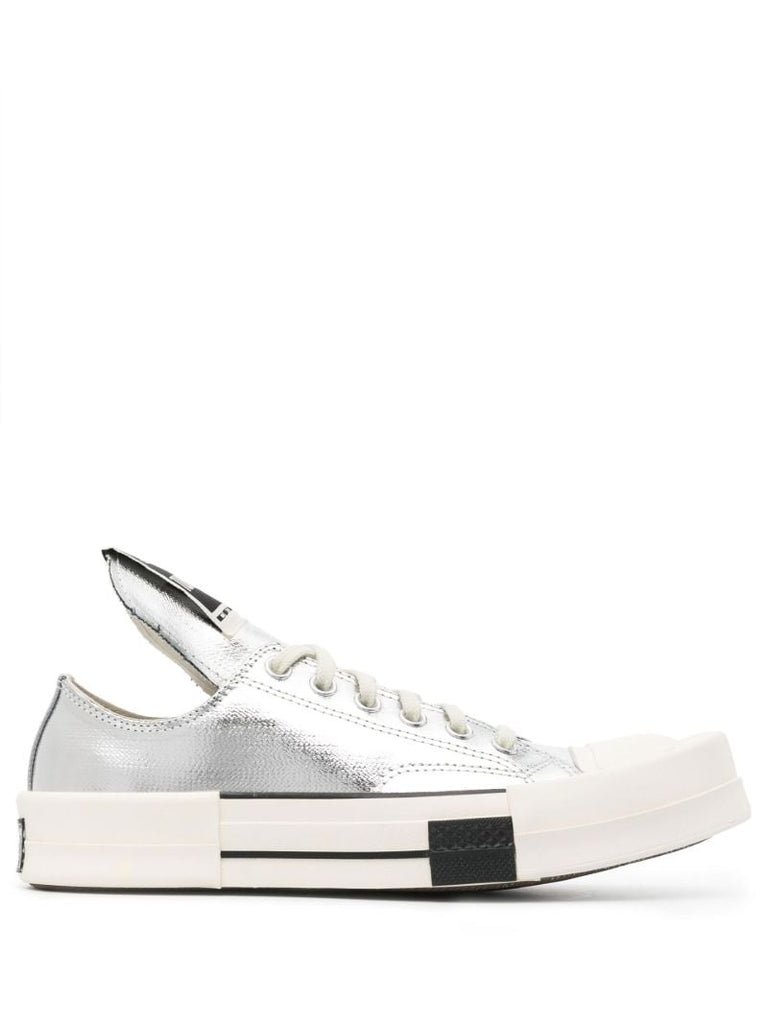 X Converse Silver Turbodrk Low-top Sneakers