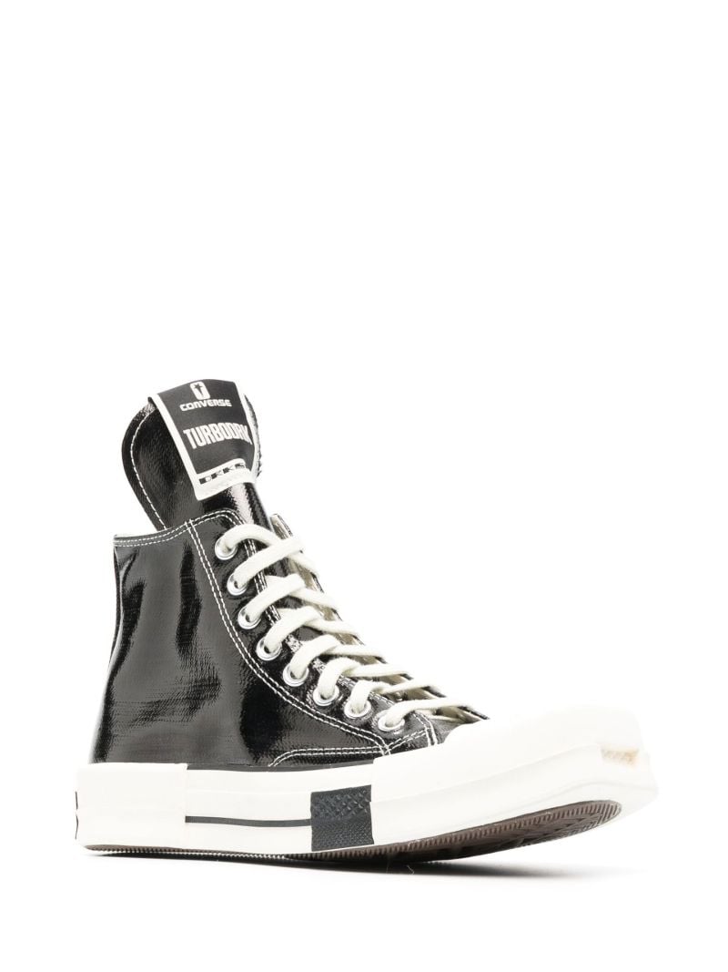 Black X Converse Drkshdw Turbodrk Chuck 70 Sneakers