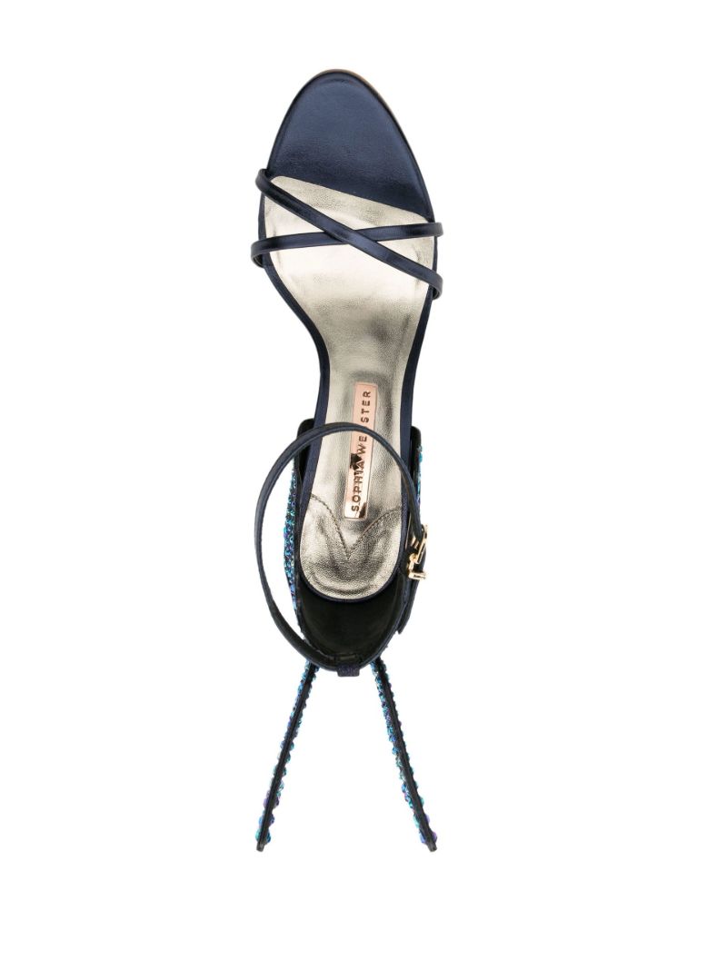 Blue Heavenly 100 Leather Sandals