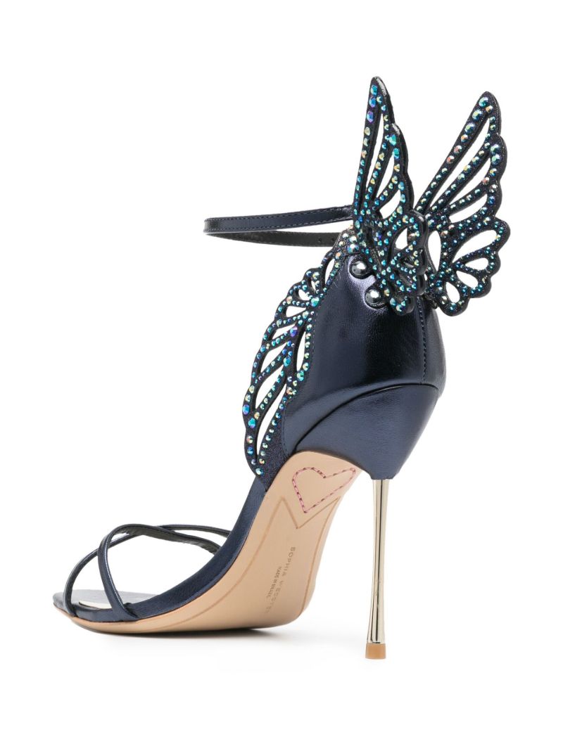 Blue Heavenly 100 Leather Sandals