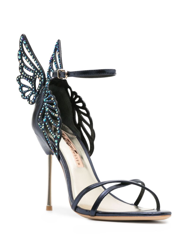 Blue Heavenly 100 Leather Sandals