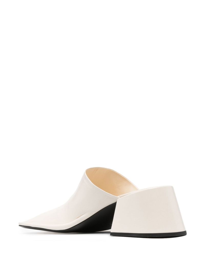 Neutral Nikki 65 Leather Mules