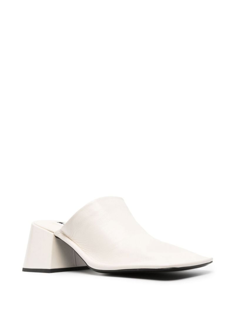 Neutral Nikki 65 Leather Mules