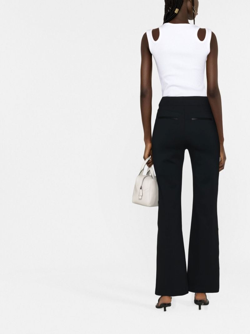 Black the Perfect Pant Flared Trousers