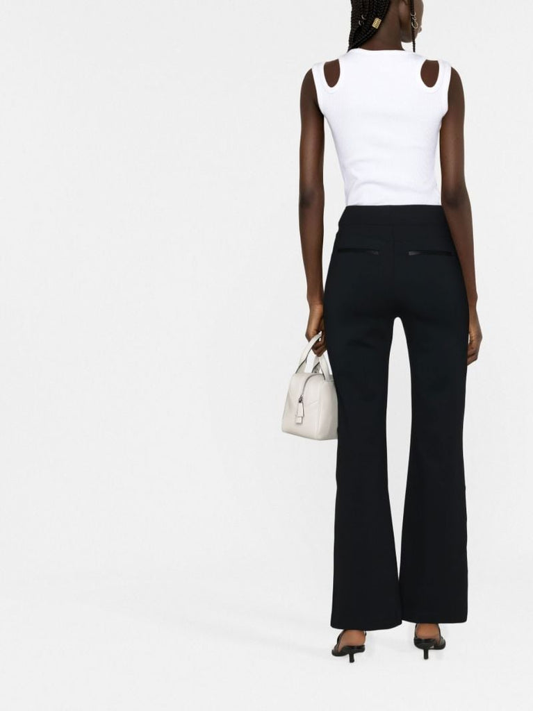 Black the Perfect Pant Flared Trousers
