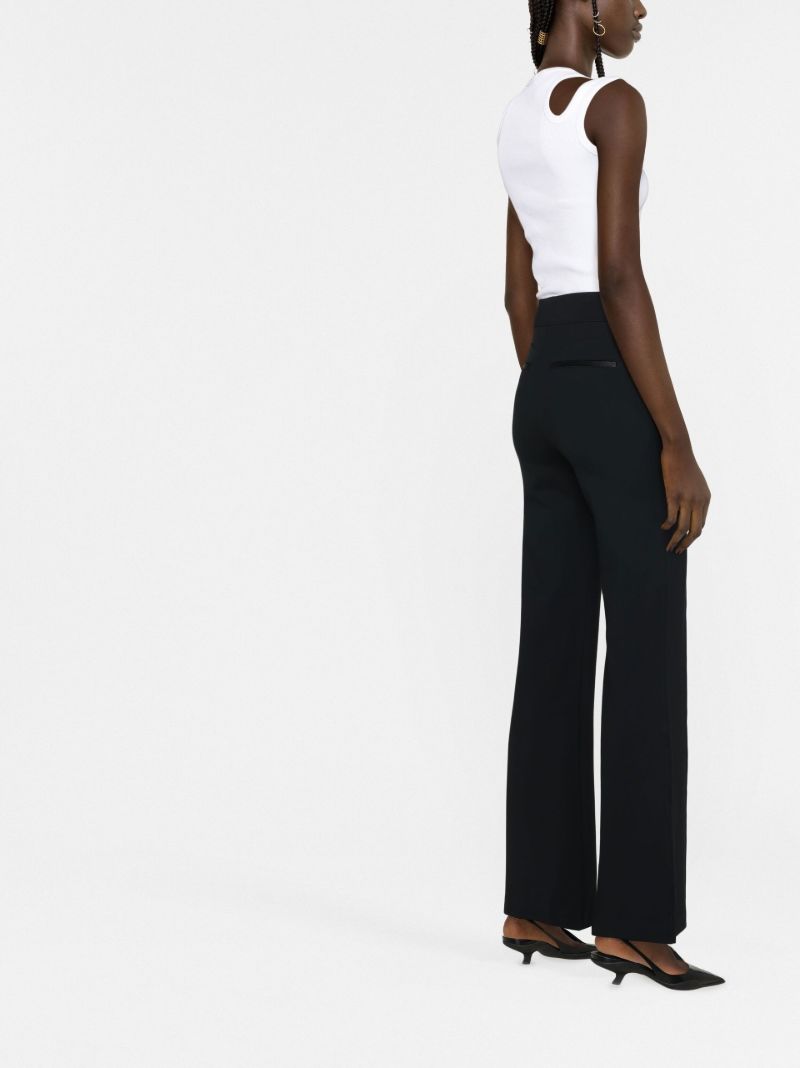 Black the Perfect Pant Flared Trousers