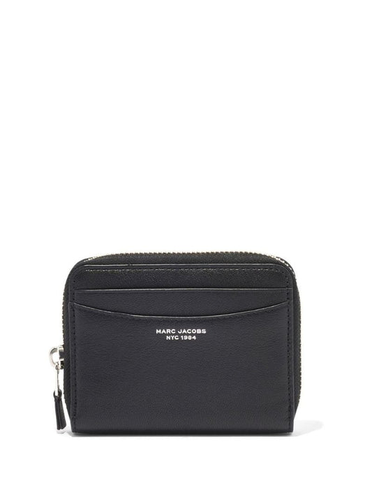 Black the Slim Zip-around Wallet