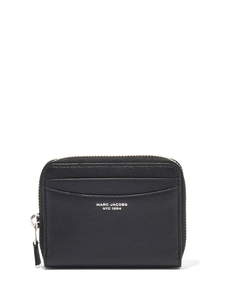 Black the Slim Zip-around Wallet