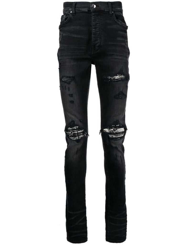 Black Mx1 BouclÃ_x0083_Â© Skinny Jeans