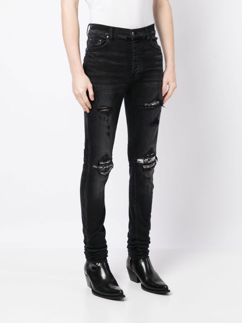 Black Mx1 BouclÃ_x0083_Â© Skinny Jeans