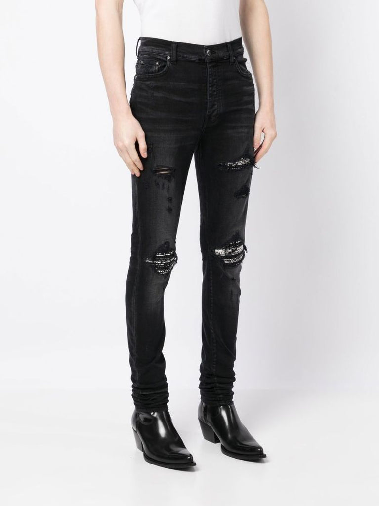 Black Mx1 BouclÃ_x0083_Â© Skinny Jeans