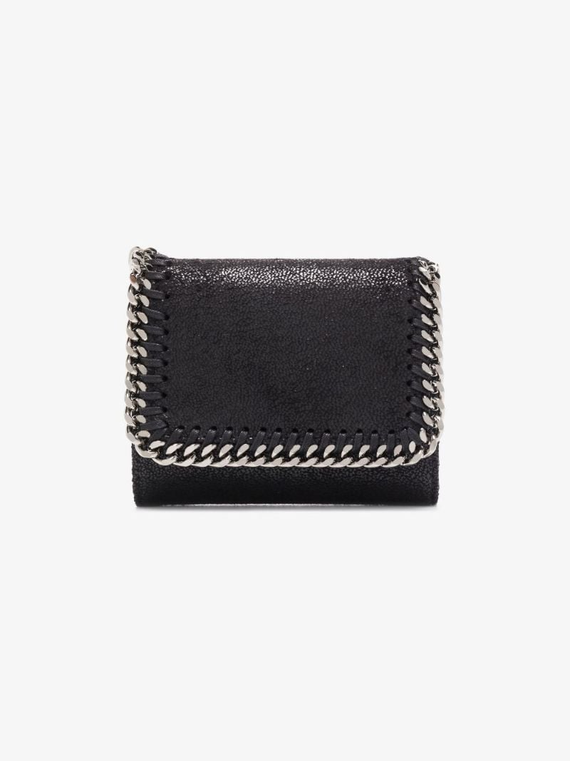 Black Falabella Continental Wallet