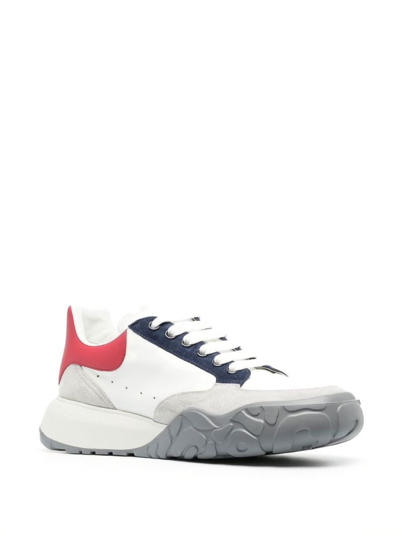 White Court Leather Sneakers